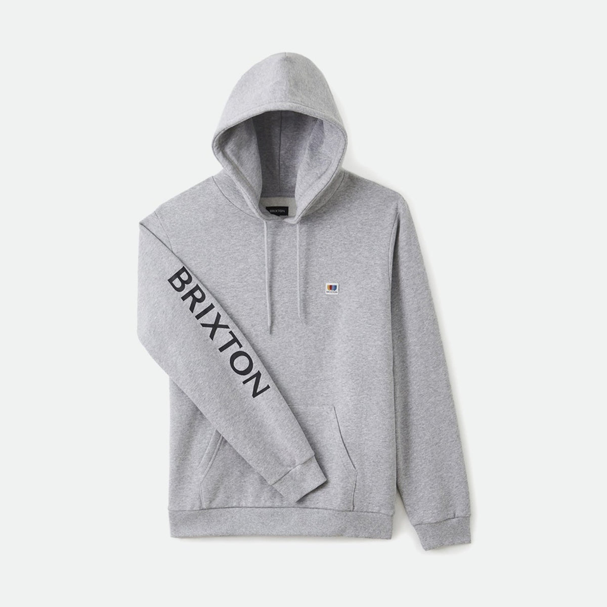 Brixton Alton Hood - Heather Grey