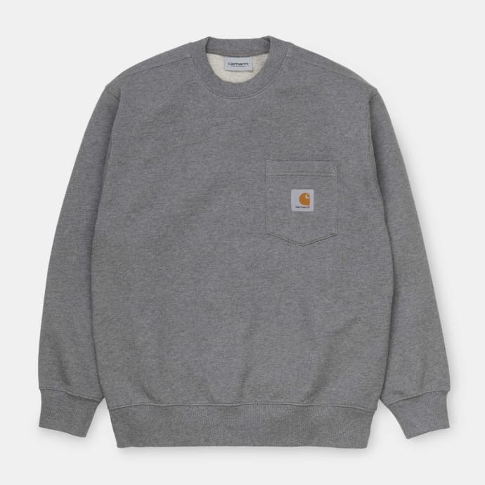Carhartt Wip Pocket Sweat Grey Heather
