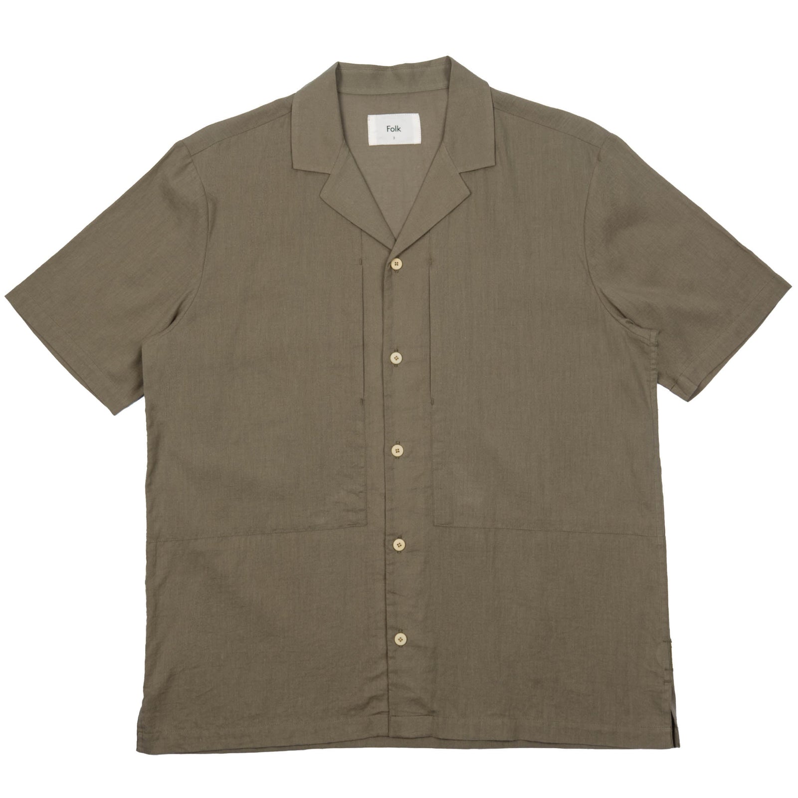 Folk Junction Shirt - Mid Olive