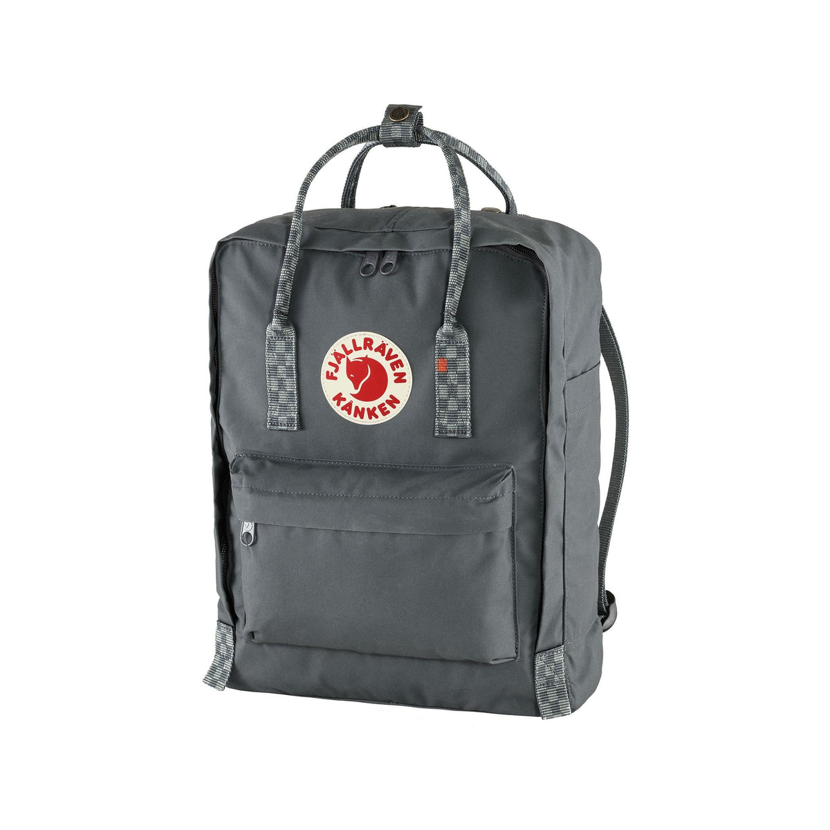 Fjallraven Kanken Backpack - Super Grey / Check