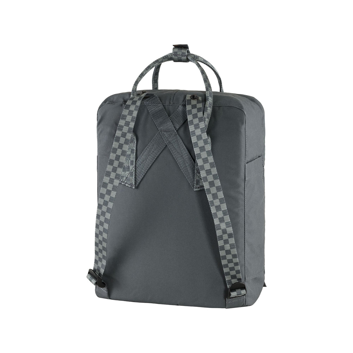 Fjallraven Kanken Backpack - Super Grey / Check