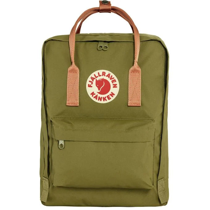 Fjallraven Kanken Bag - Foliage Green / Peach Sand