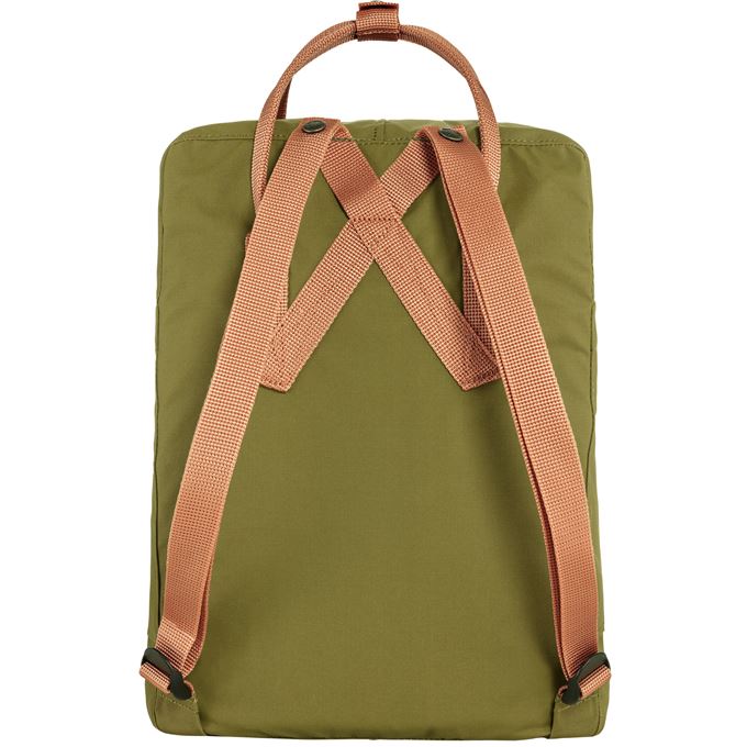 Fjallraven Kanken Bag - Foliage Green / Peach Sand