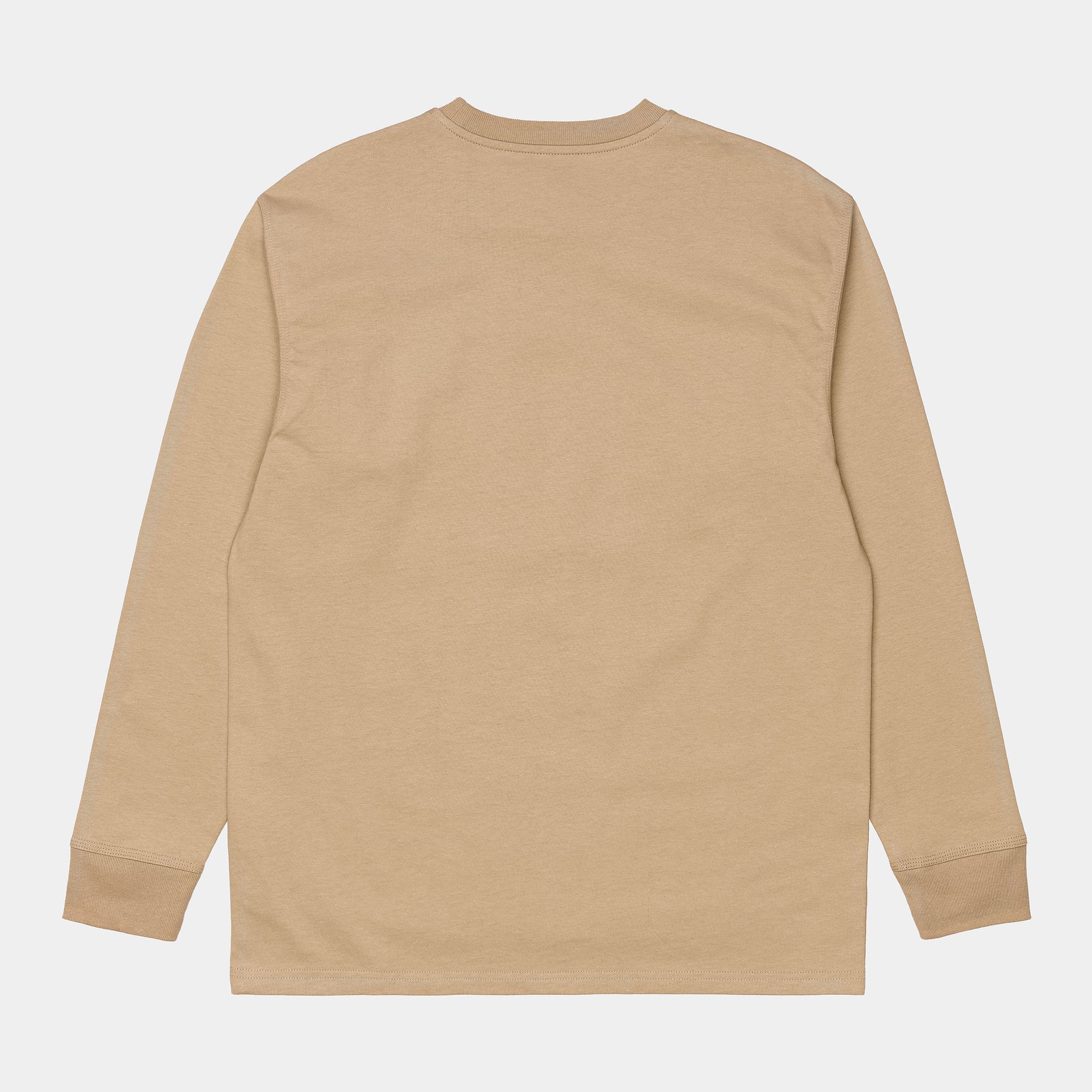 Carhartt WIP LS American Script T-Shirt - Dusty H Brown