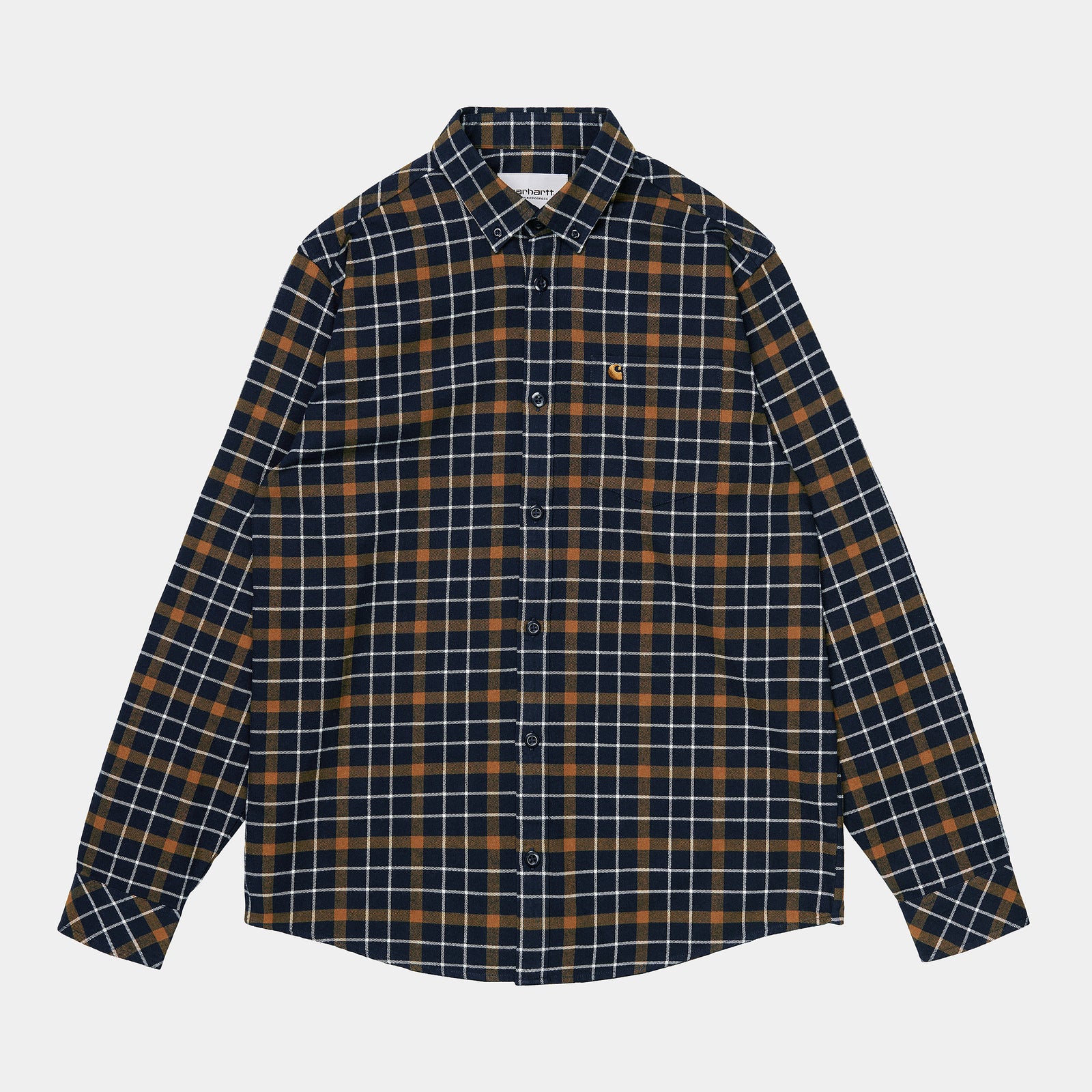 Carhartt WIP Baxter Shirt - Astro / Tawny