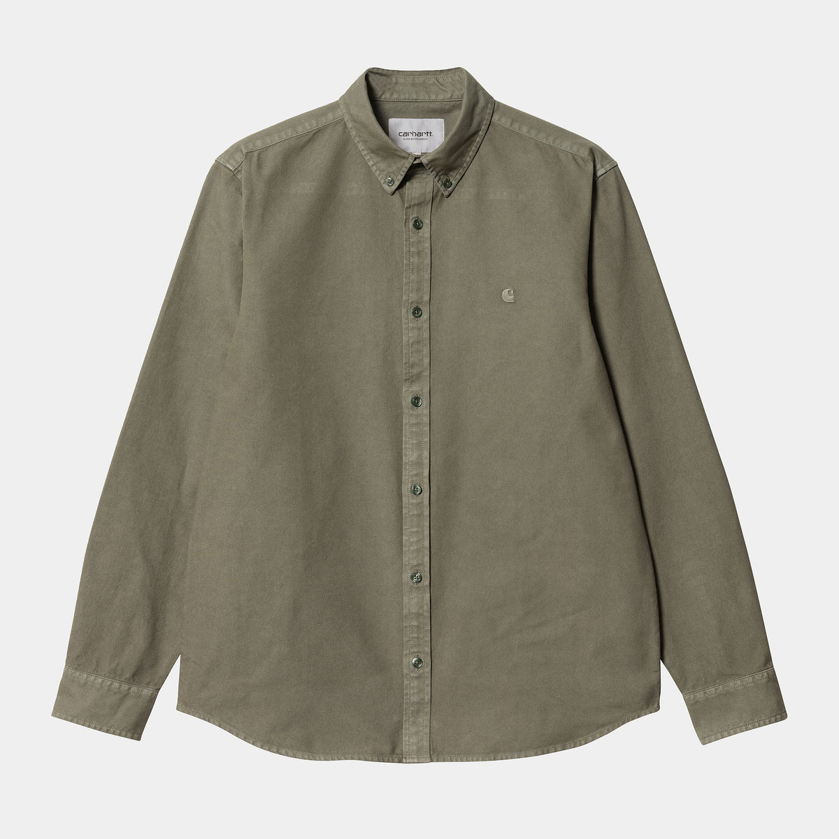 Carhartt WIP LS Bolton Shirt - Salvia