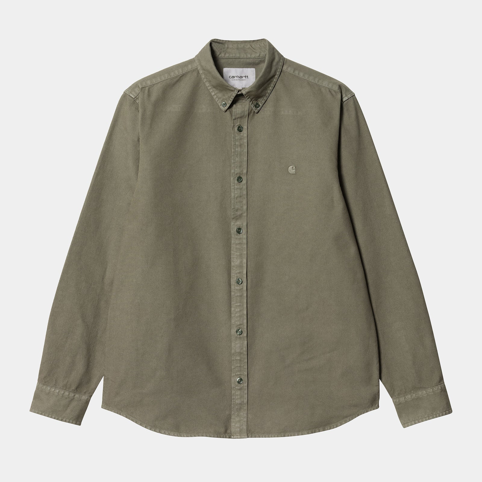 Carhartt WIP LS Bolton Shirt - Salvia
