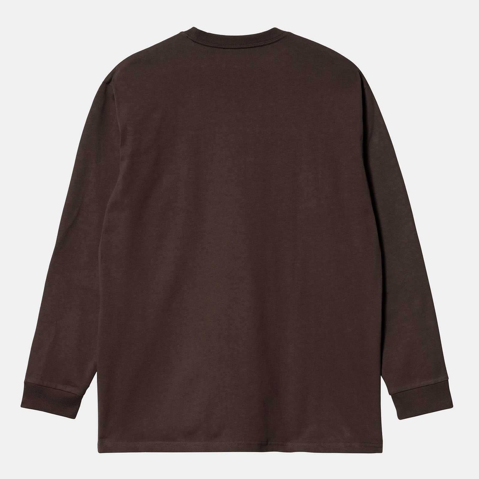 Carhartt WIP LS Chase T-Shirt - Dark Umber / Gold