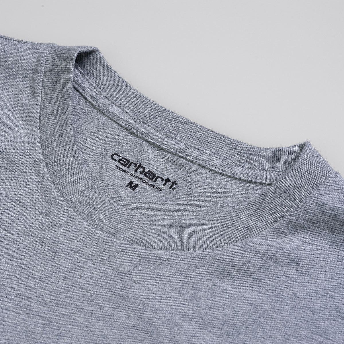 Carhartt WIP LS Chase T-Shirt Grey Heather / Gold
