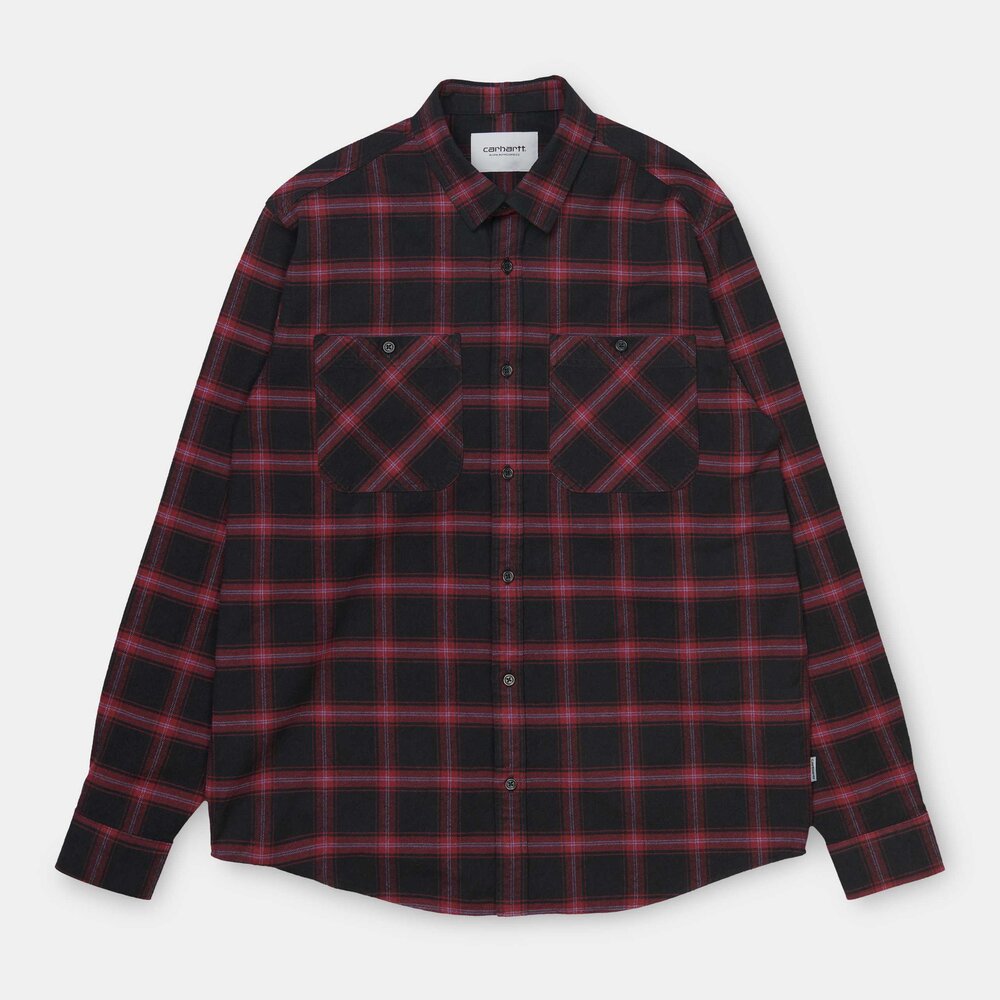Carhartt Wip Darren Shirt Bordeaux