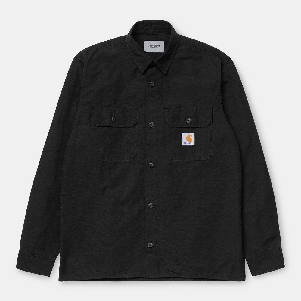 Carhartt Wip Field Shirt Black Rinsed