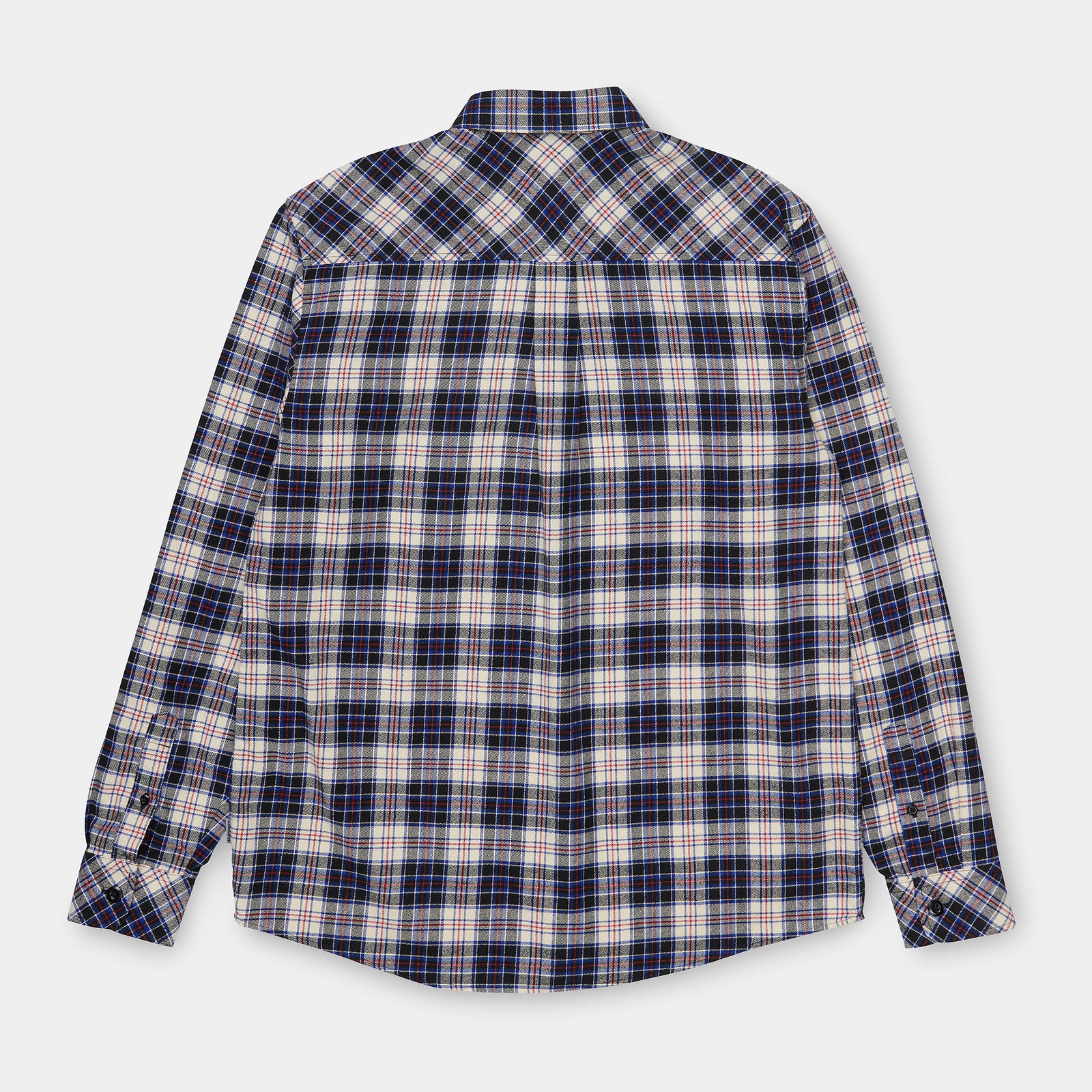 Carhartt WIP LS Huffman Shirt Check Flour