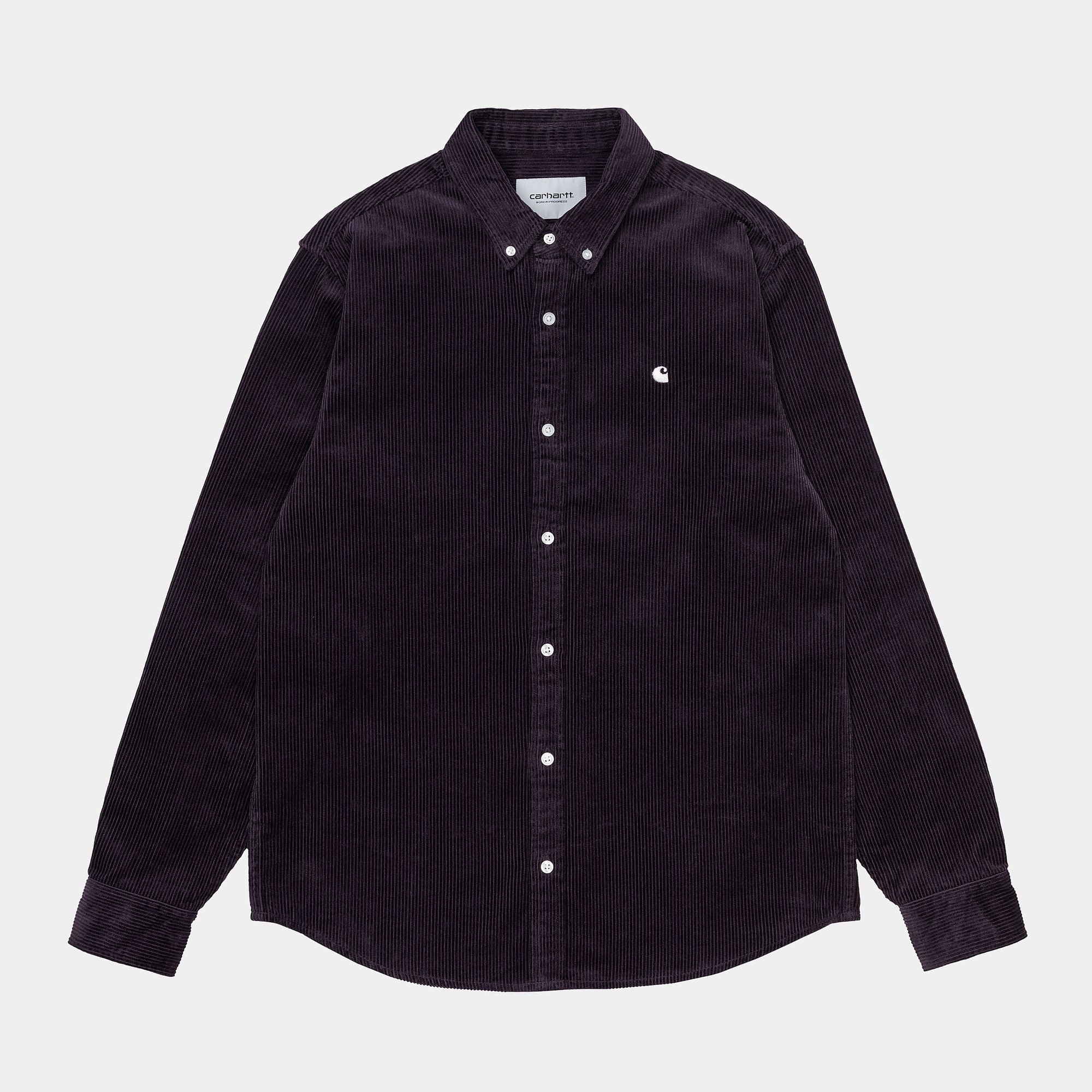 Carhartt WIP Madison Cord Shirt - Dark Iris / Wax