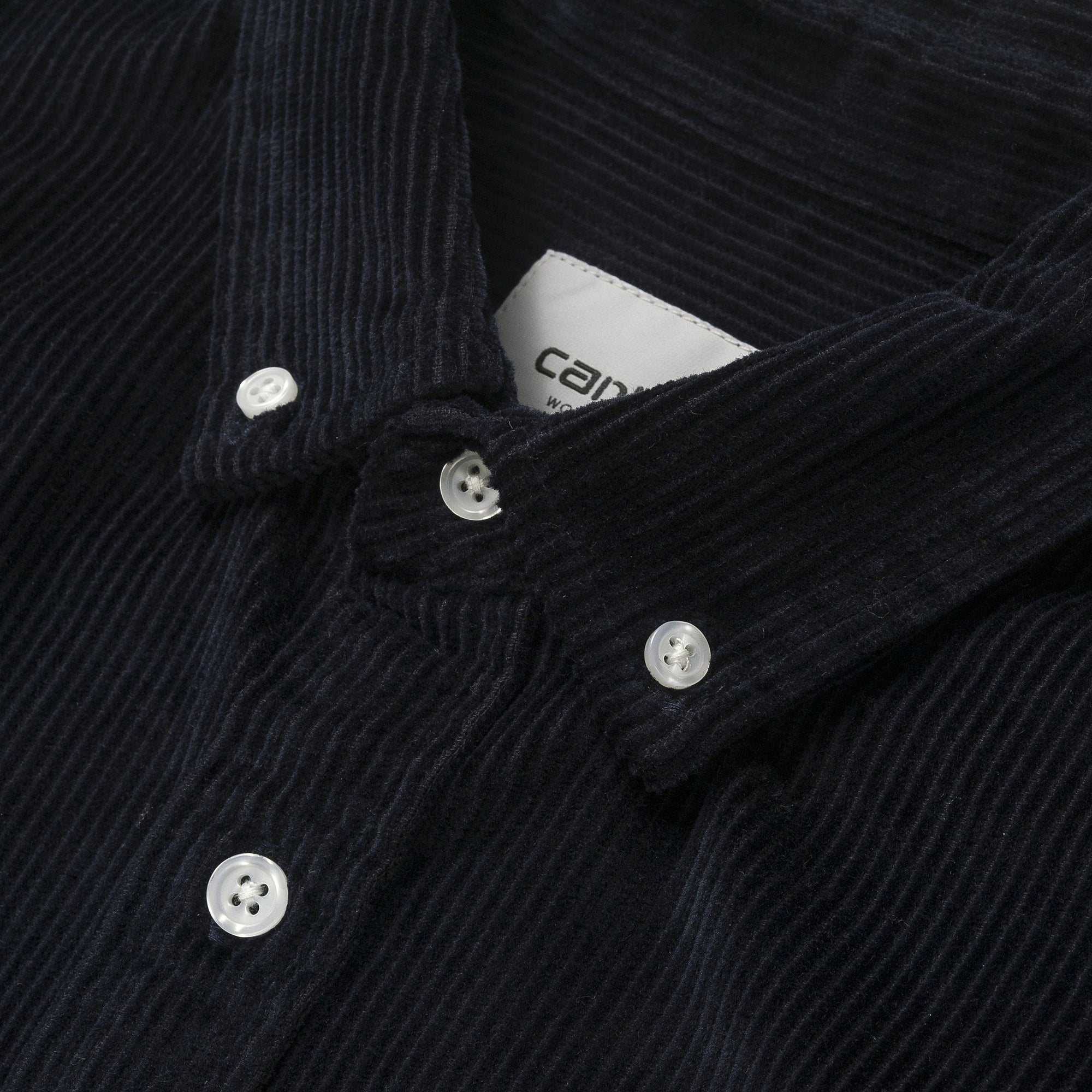 Carhartt WIP Madison Cord Shirt Dark Navy