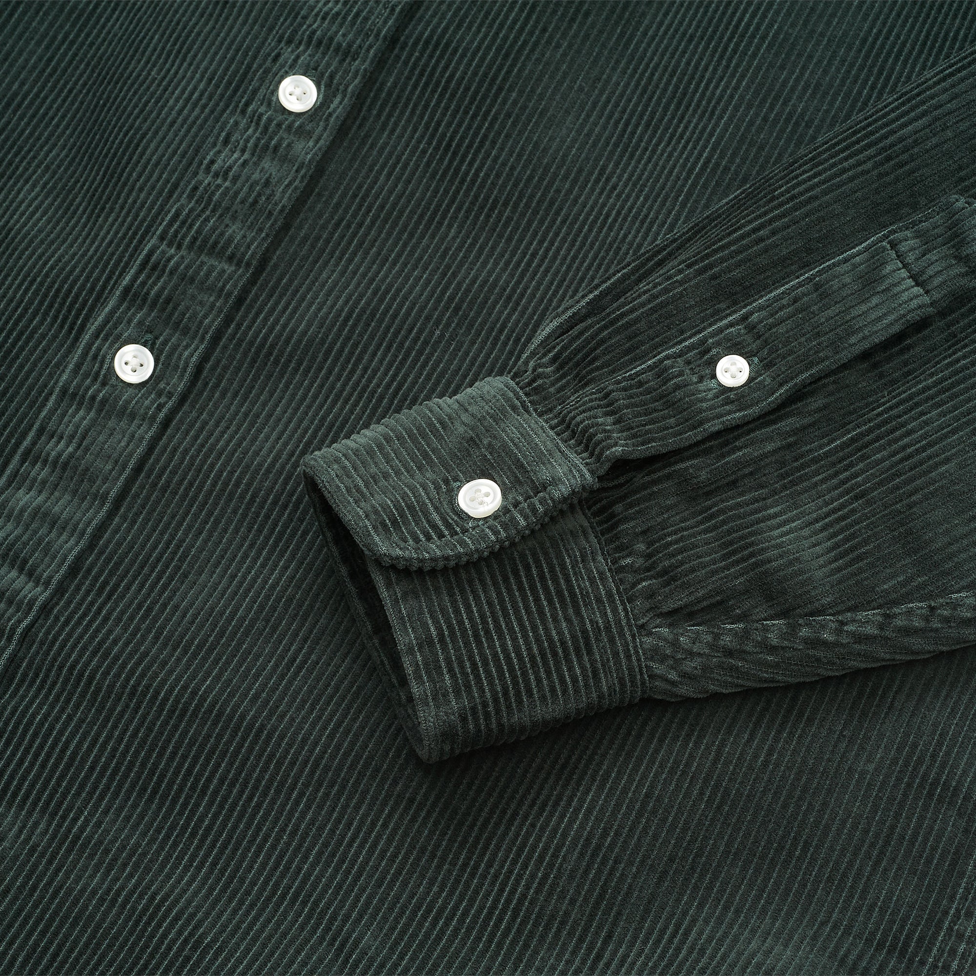 Carhartt WIP Madison Cord Shirt Dark Teal