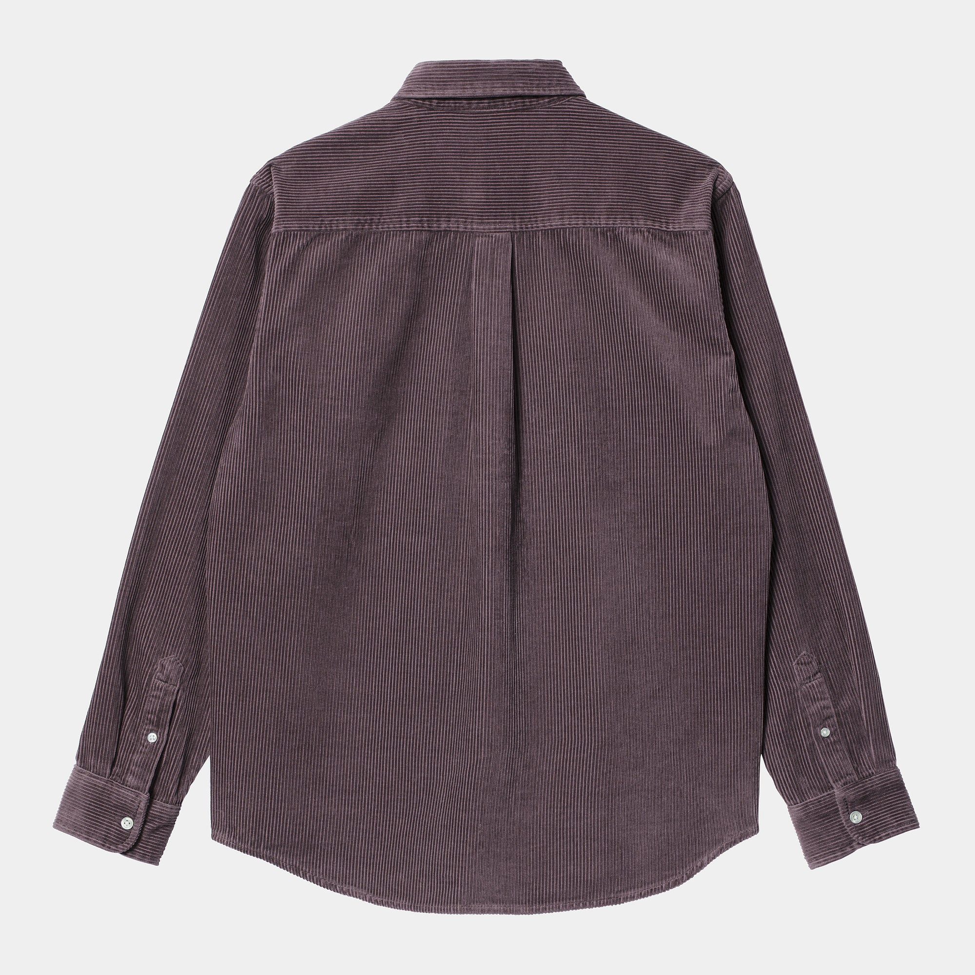 Carhartt WIP Madison Cord Shirt - Misty Thistle