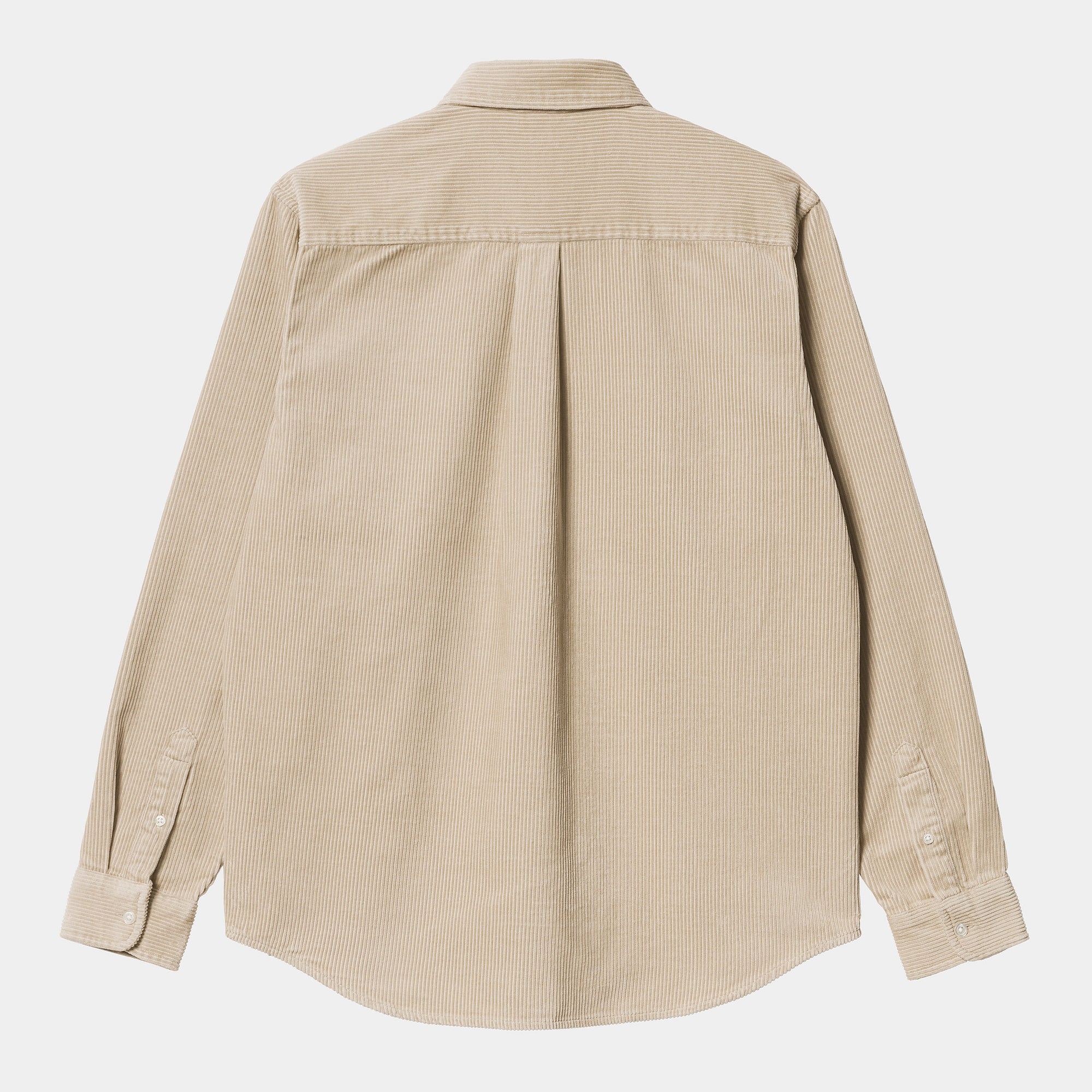 Carhartt WIP Madison Cord Shirt - Wall / Black