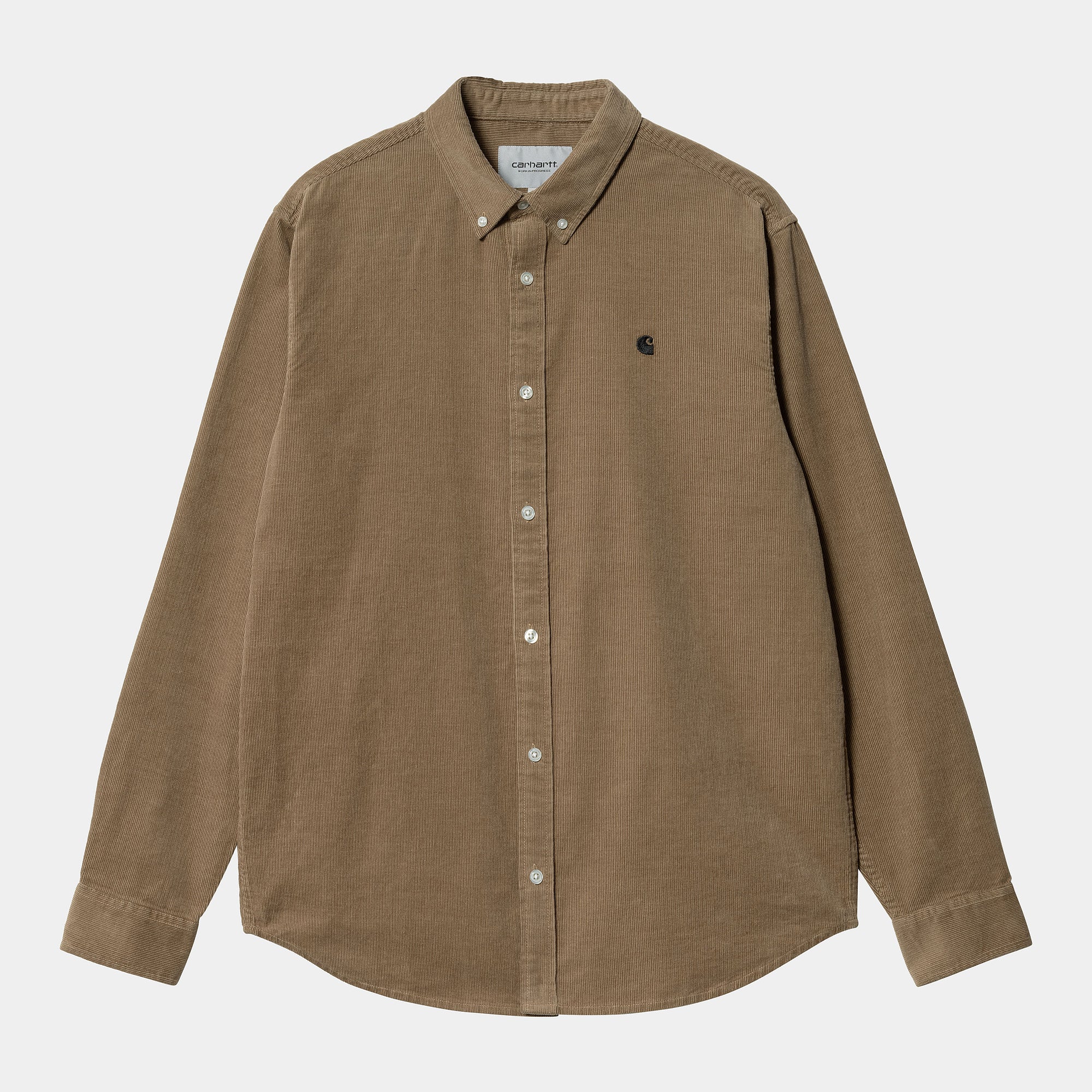 Carhartt WIP Madison Cord Shirt - Buffalo / Black