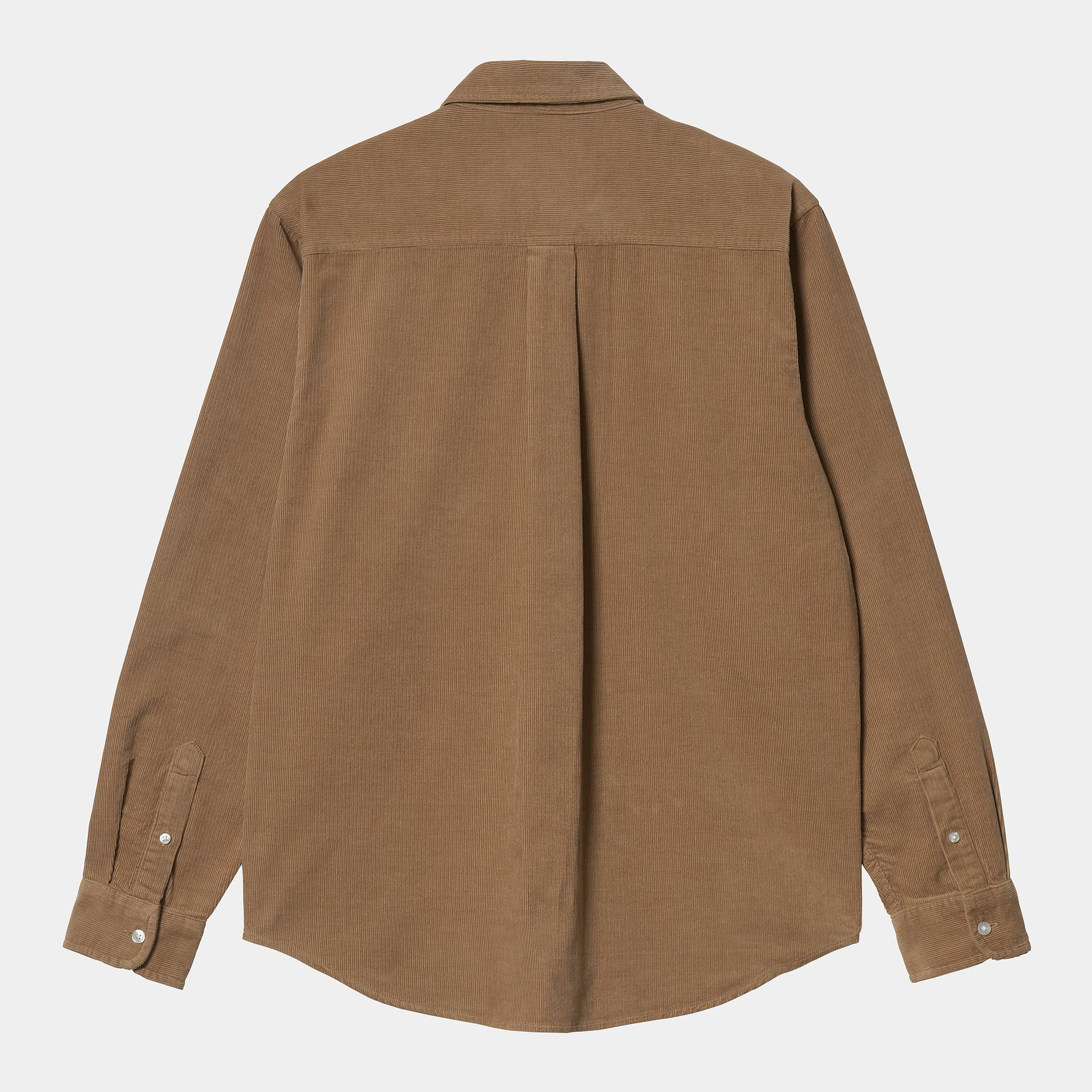 Carhartt WIP LS Madison Fine Cord Shirt - Nomad / White