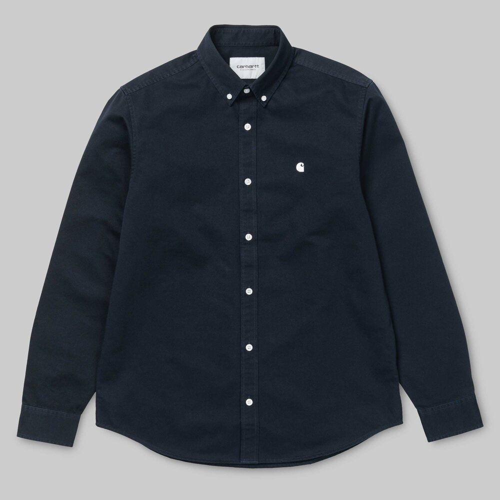 Carhartt Wip Madison Shirt Dark Navy / Wax