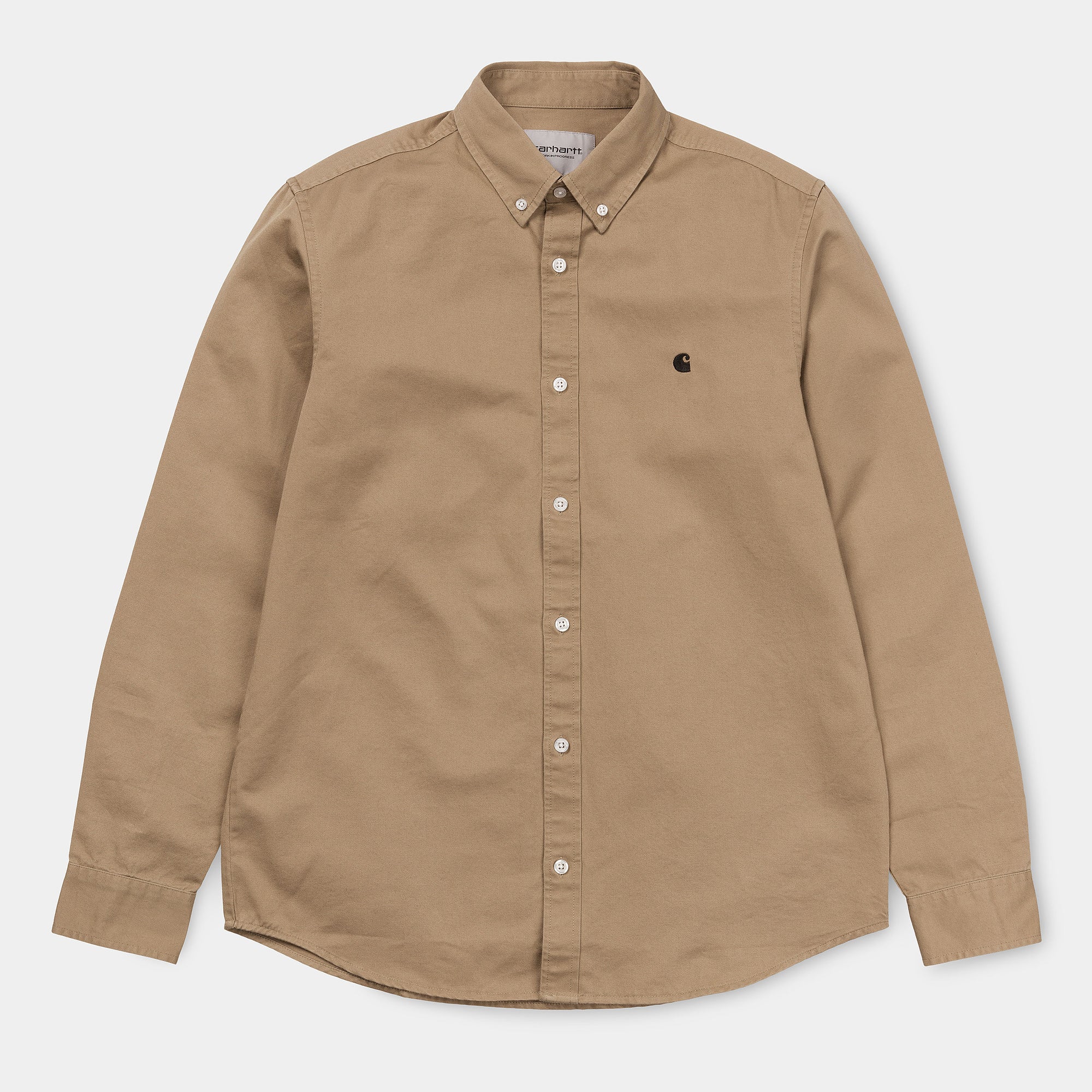 Carhartt WIP Madison Shirt - Leather / Black