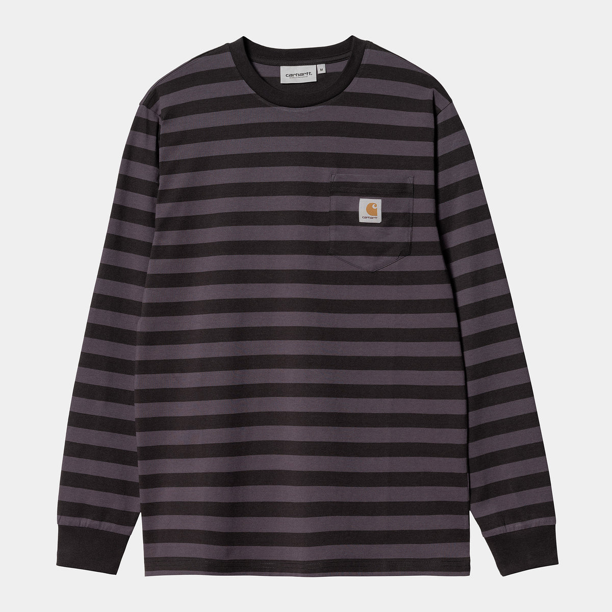 Carhartt LS Merrick Pocket T-Shirt - Soot / Artichoke