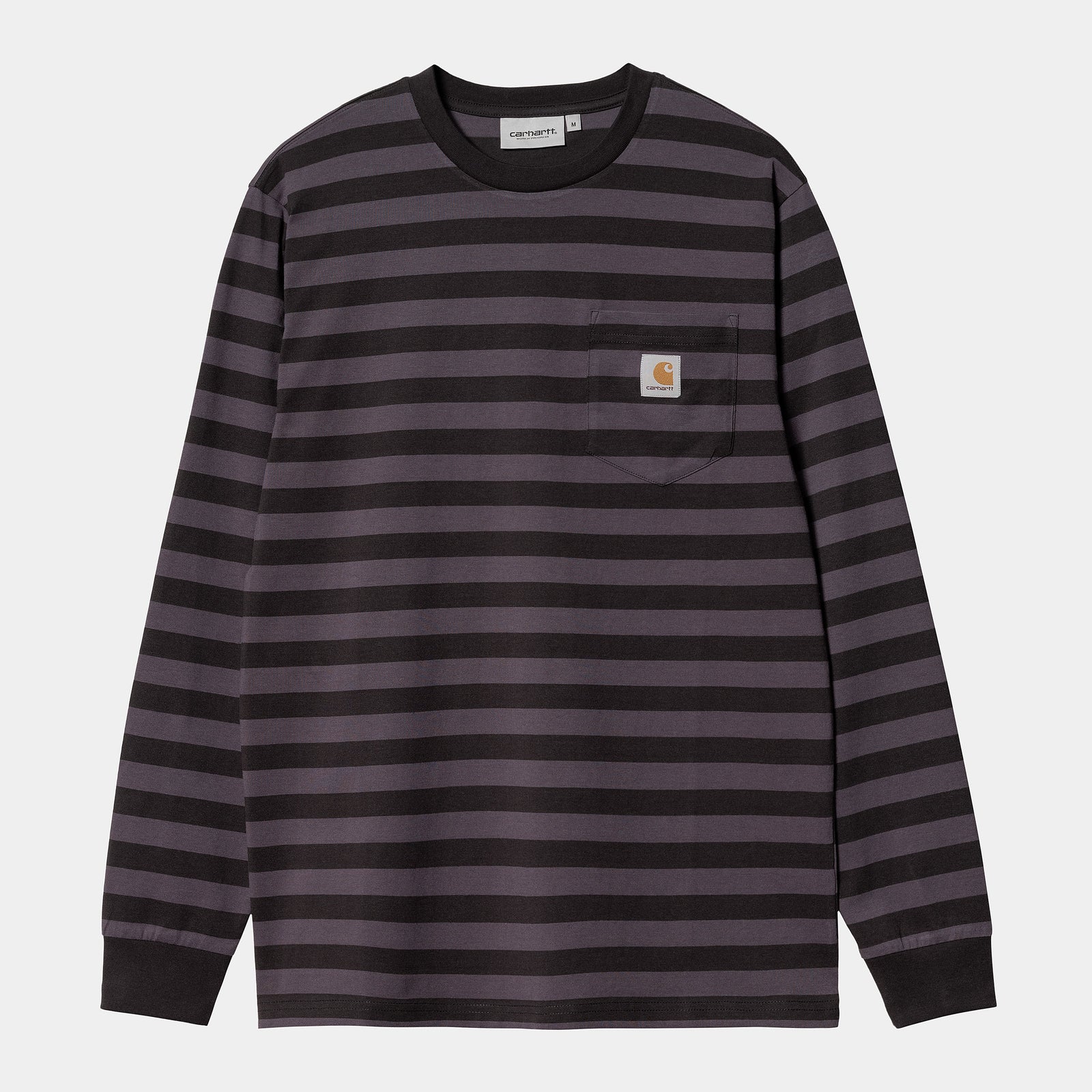 Carhartt LS Merrick Pocket T-Shirt - Soot / Artichoke