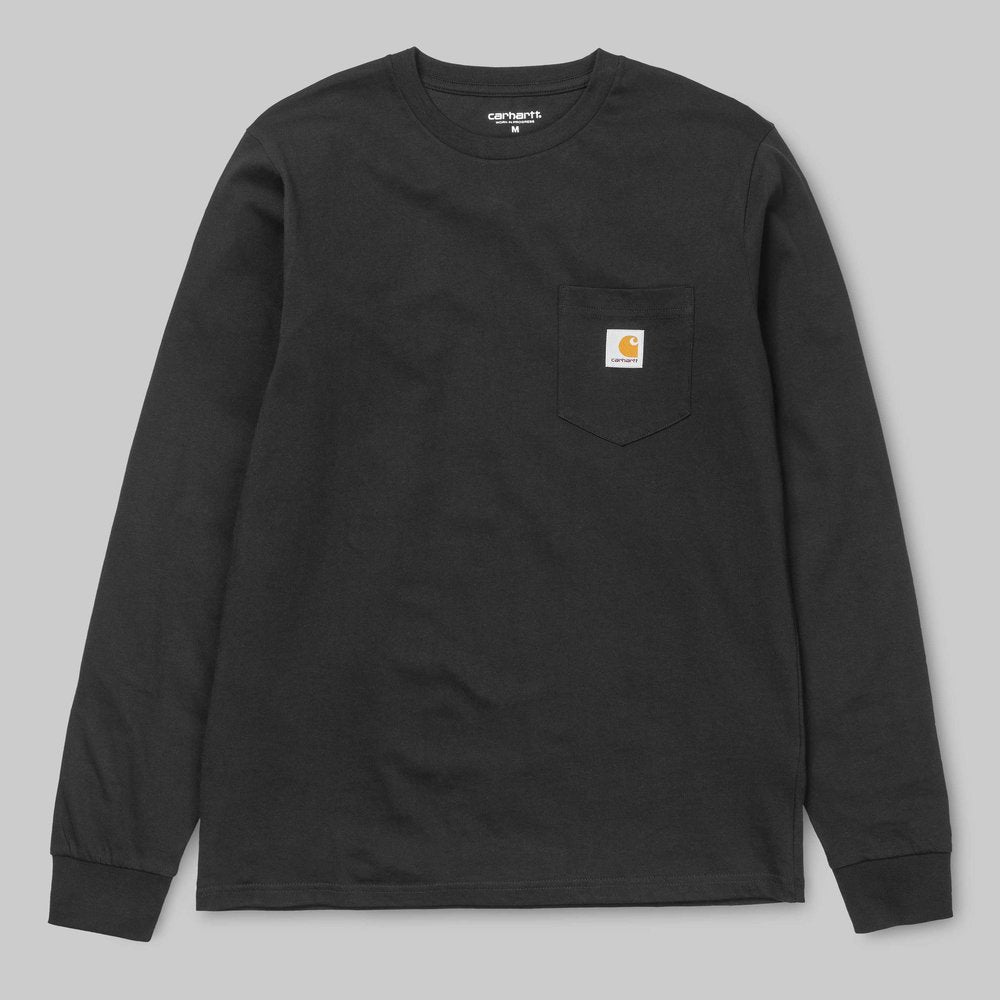Carhartt Wip LS Pocket T-Shirt Black