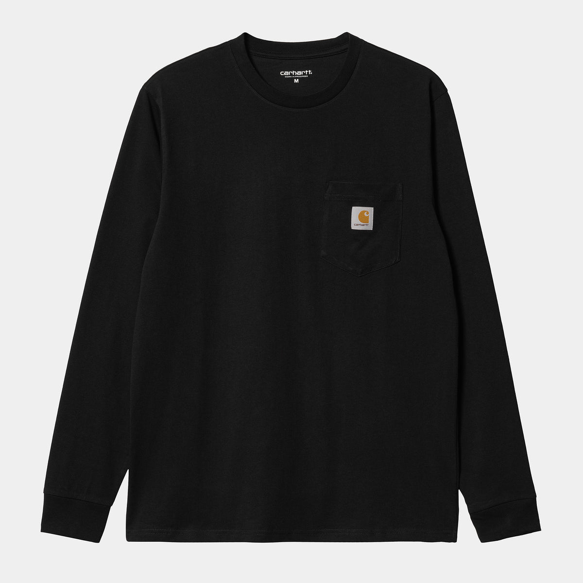 Carhartt WIP LS Pocket T-Shirt - Black