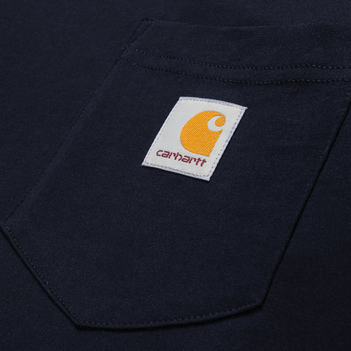 Carhartt WIP L/S Pocket T-Shirt - Dark Navy