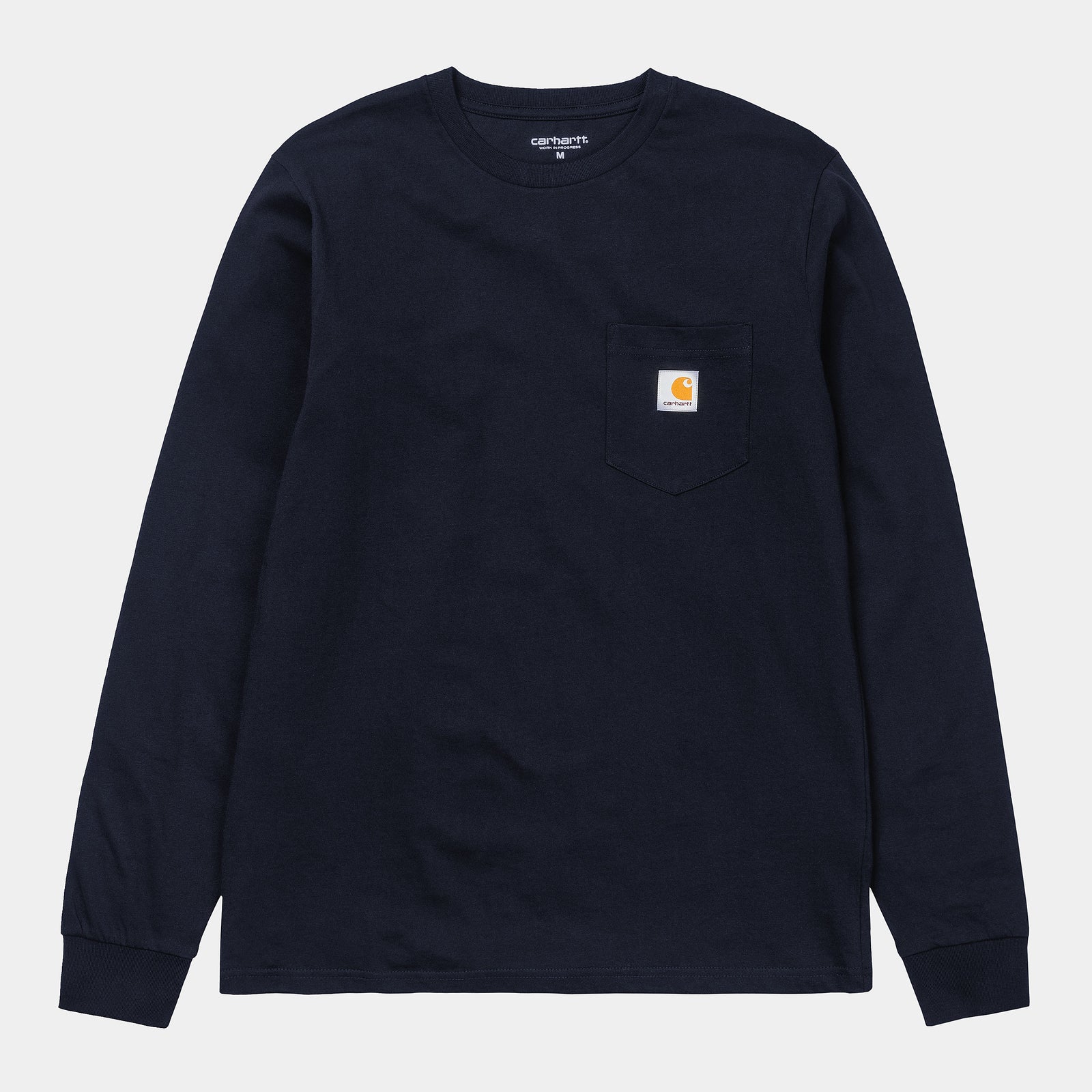 Carhartt WIP L/S Pocket T-Shirt - Dark Navy