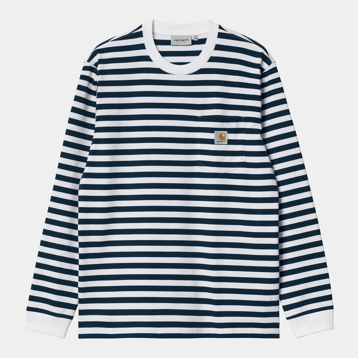 Carhartt WIP LS Scotty Pocket T-Shirt - Dark Navy