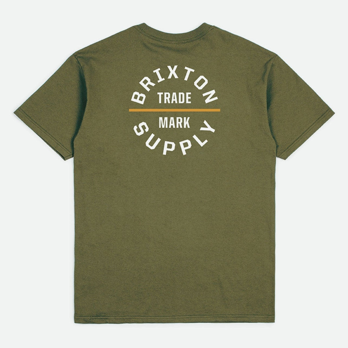Brixton Oath V Tee - Military Olive