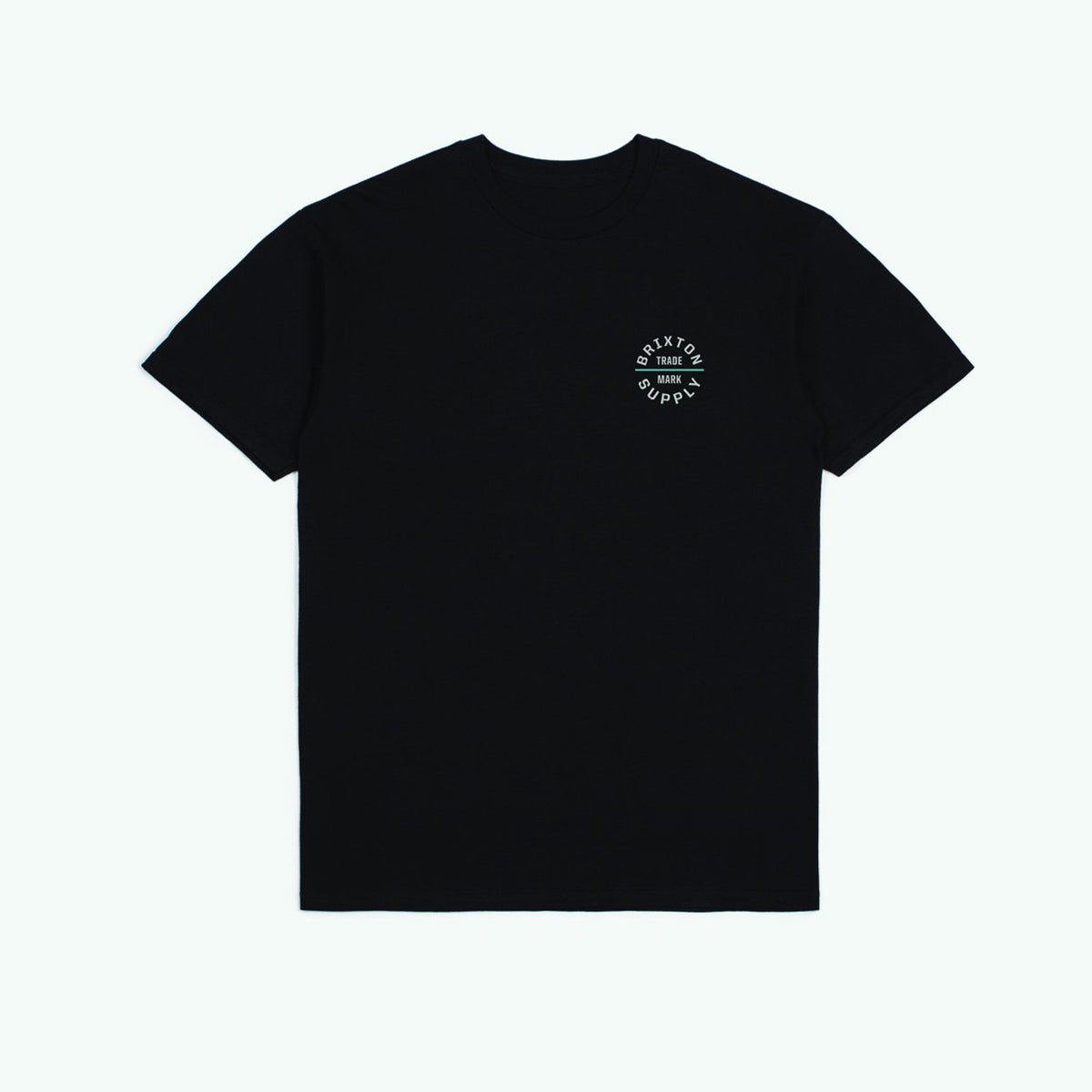 Brixton Oath V T-Shirt - Black / Cream