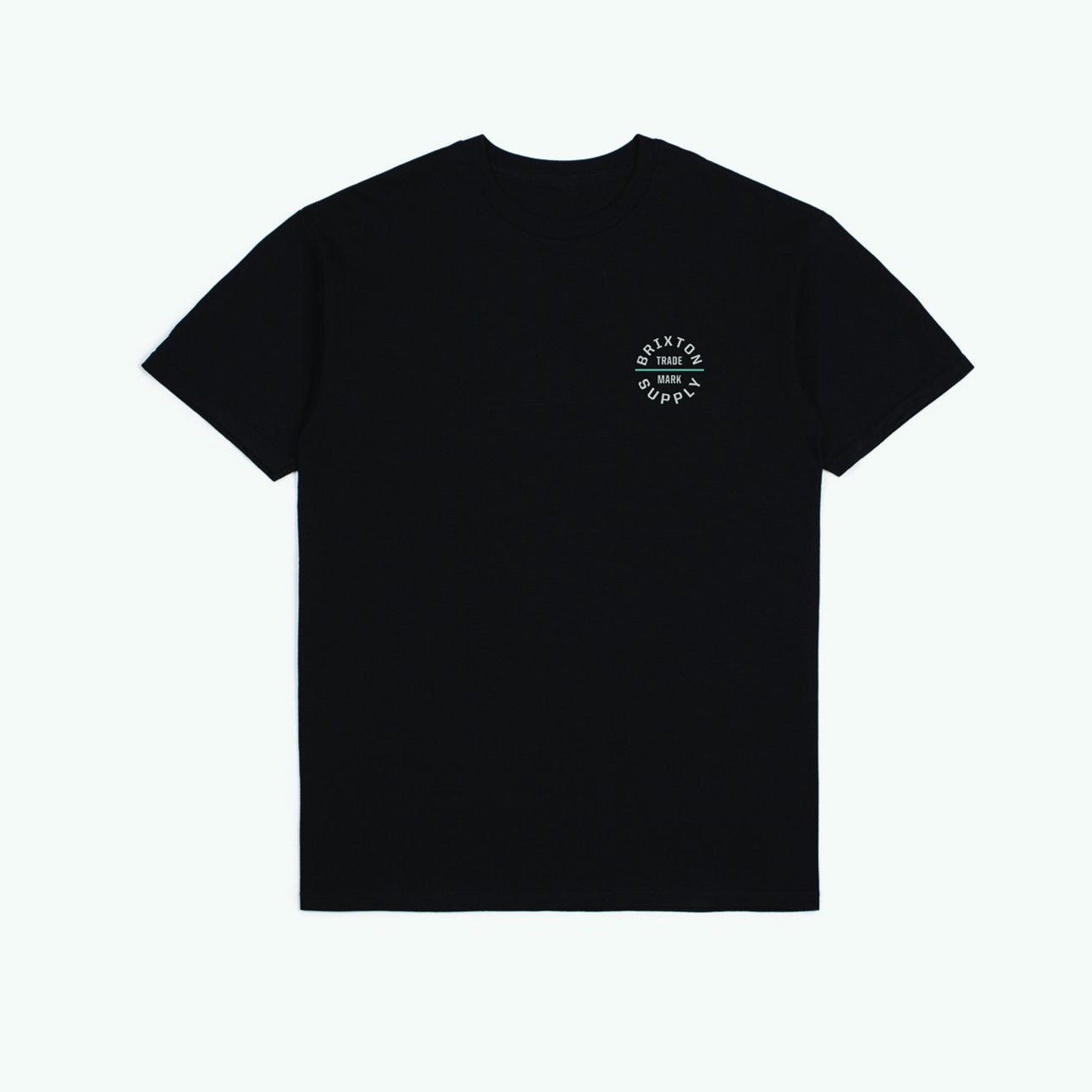 Brixton Oath V T-Shirt - Black / Cream