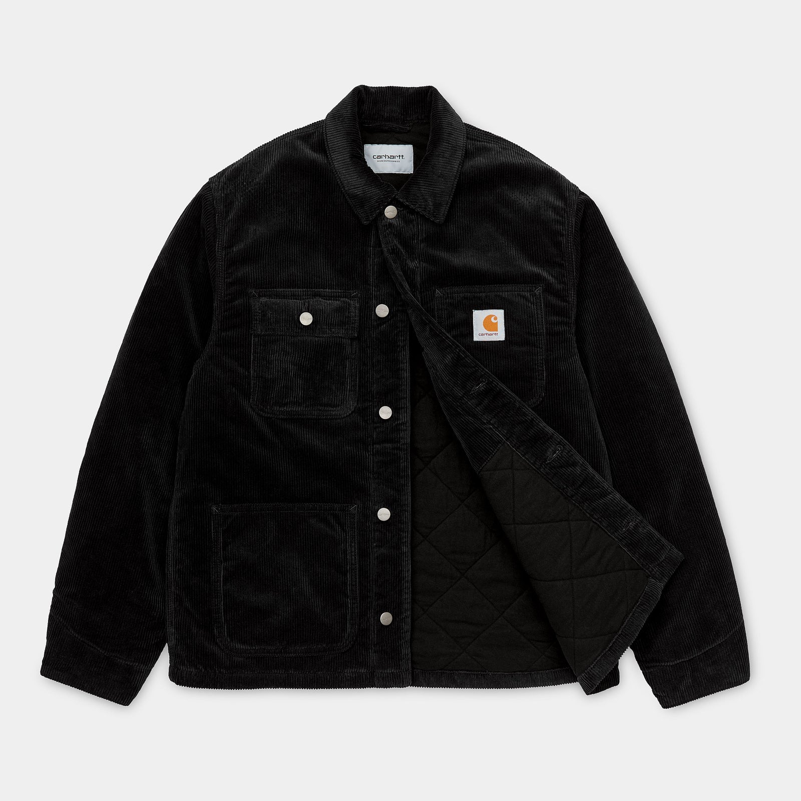 Carhartt WIP Michigan Cord Jacket Black