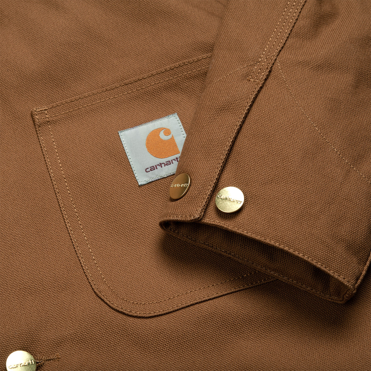 Carhartt WIP Michigan Coat Hamilton Brown Rigid
