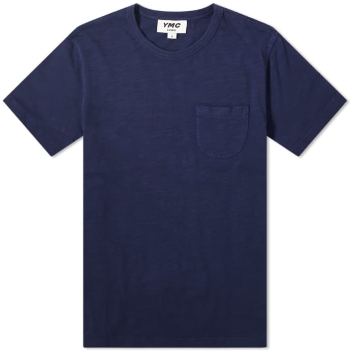 Ymc Wild Ones Pocket T-Shirt Navy