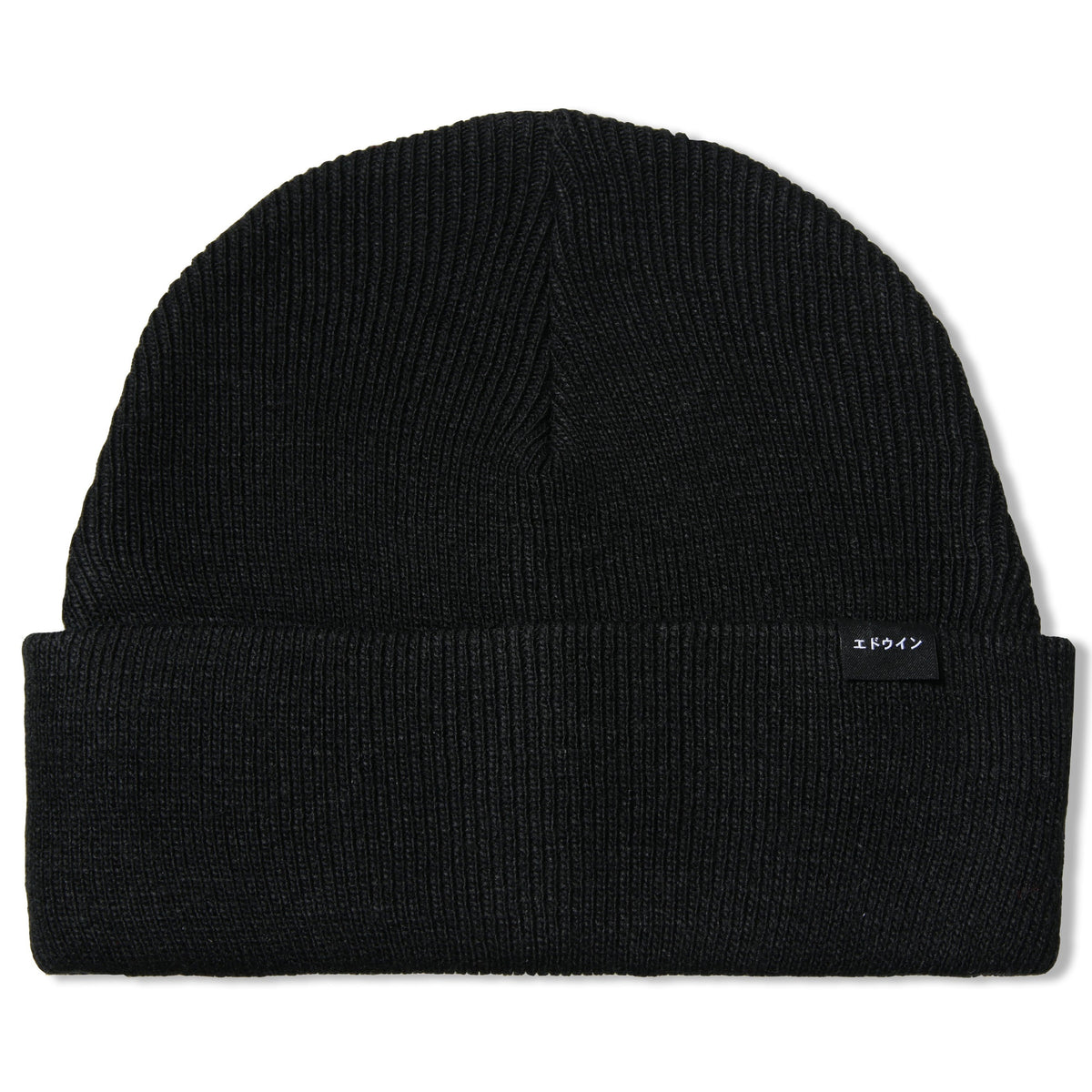 Edwin Watch Beanie - Black