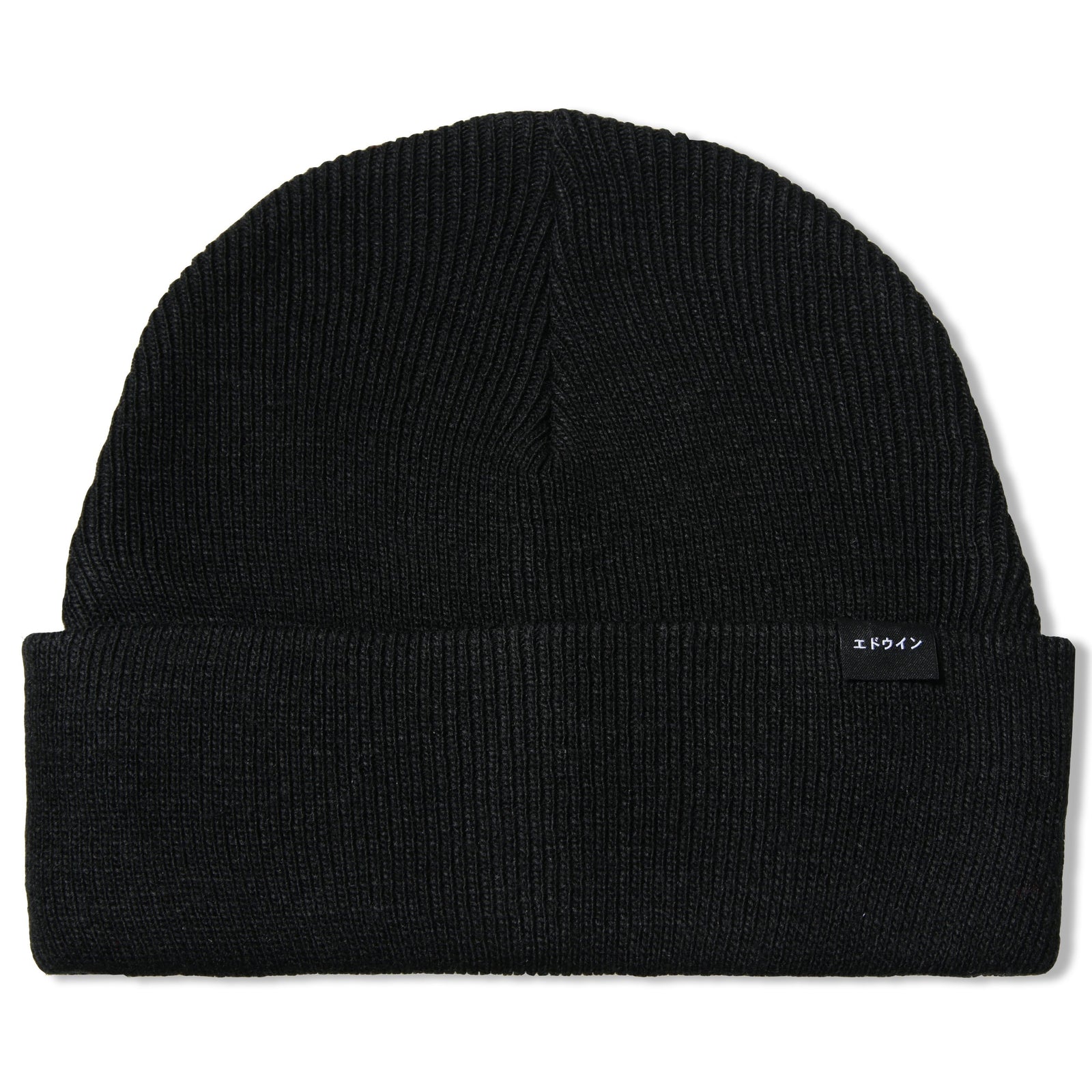 Edwin Watch Beanie - Black
