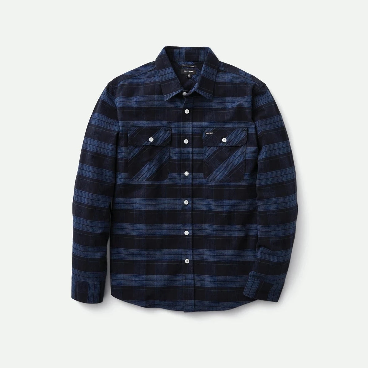 Brixton Bowery Stretch Shirt - Navy