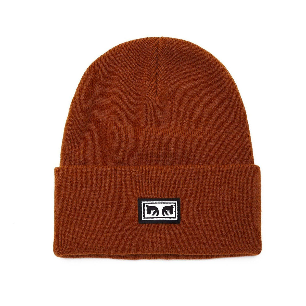 Obey Icon Eyes Beanie - Wood Brown