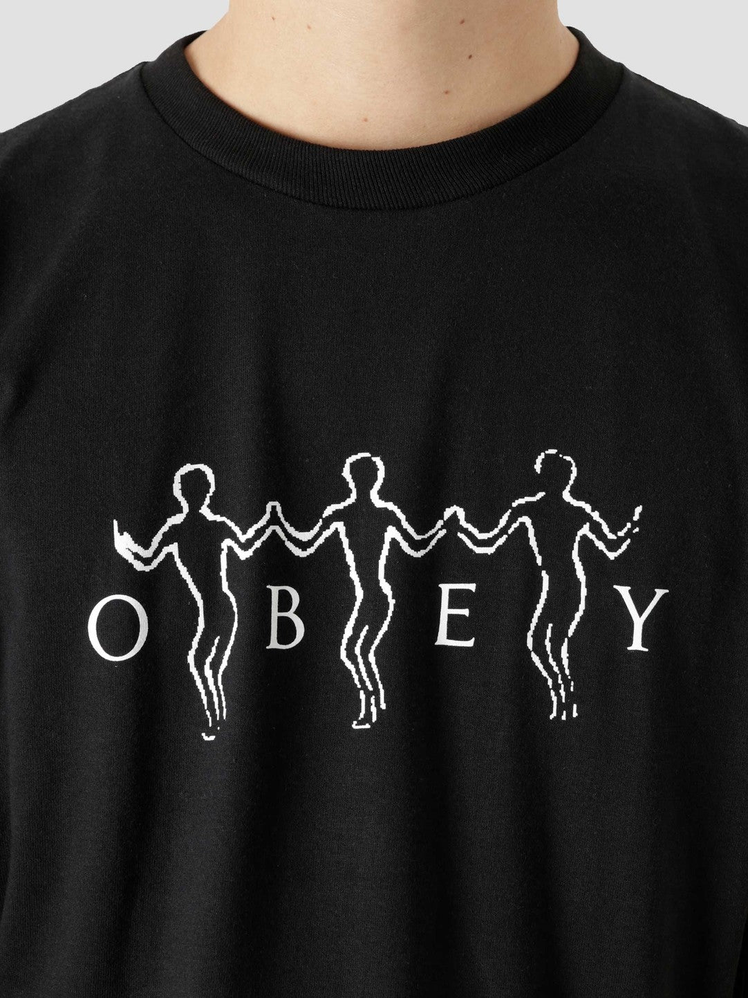 Obey Dance With Us T-Shirt - Black