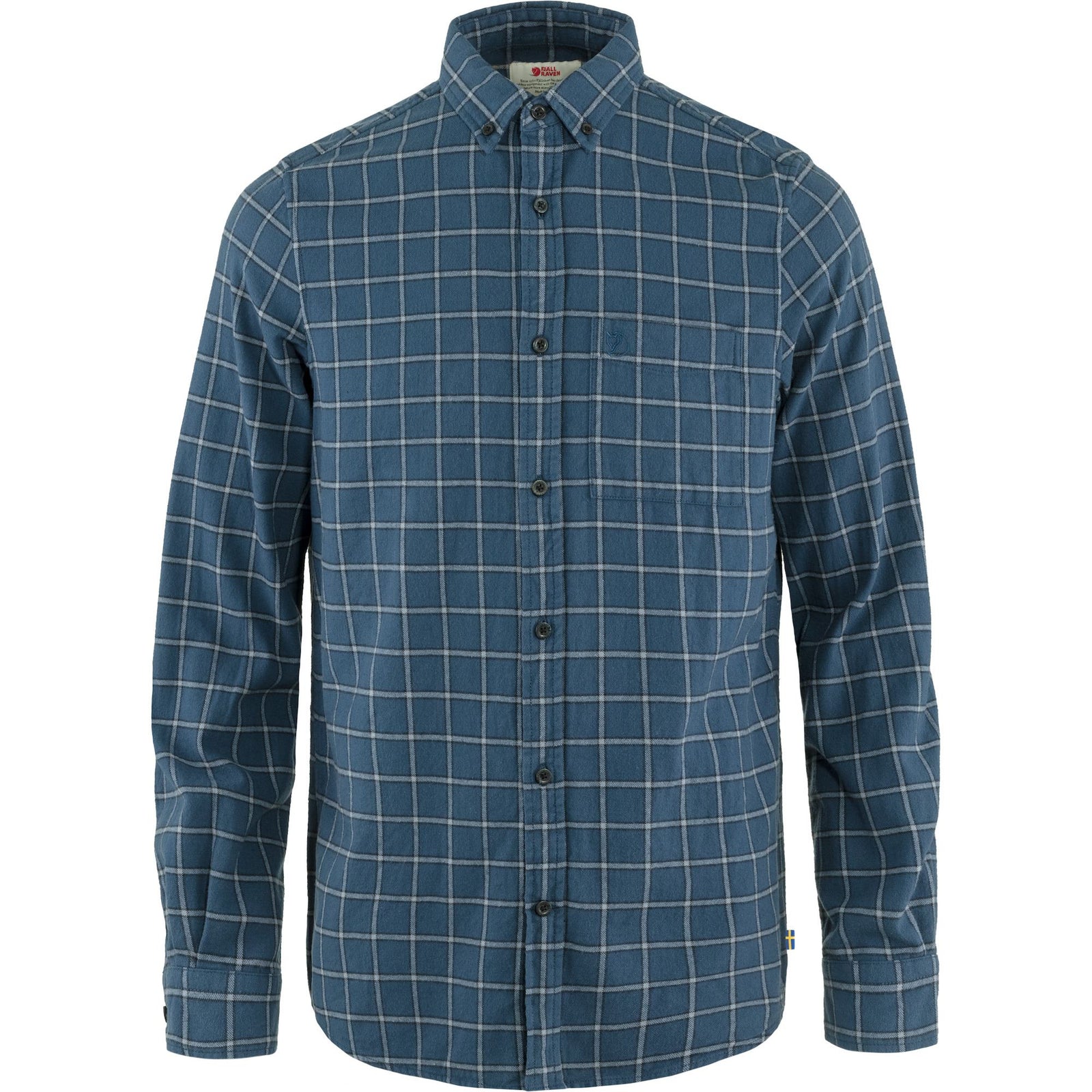 Fjallraven Ovik Flannel Shirt - Indigo Blue