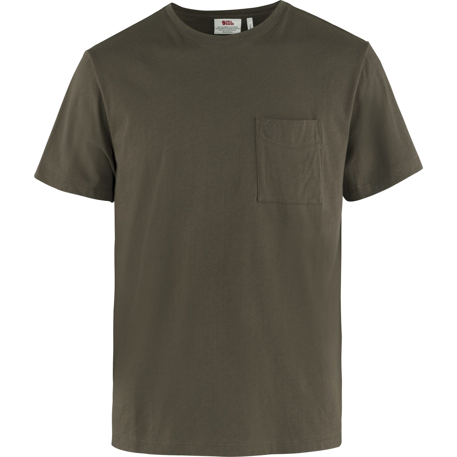Fjallraven Ovik Pocket T-Shirt - Dark Olive