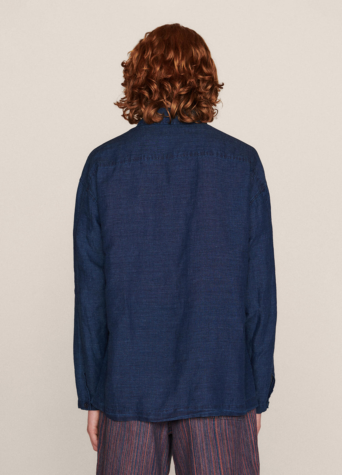 YMC Up and Under Shirt - Indigo