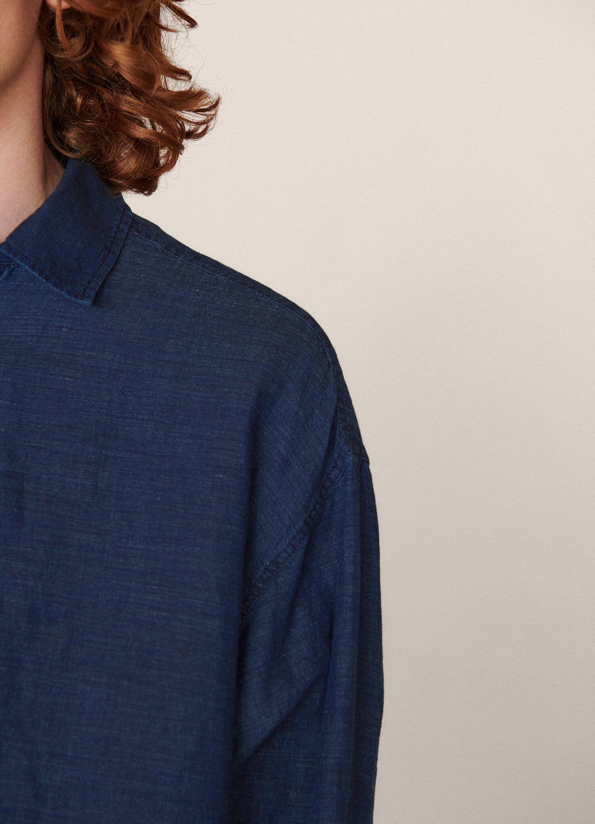 YMC Up and Under Shirt - Indigo
