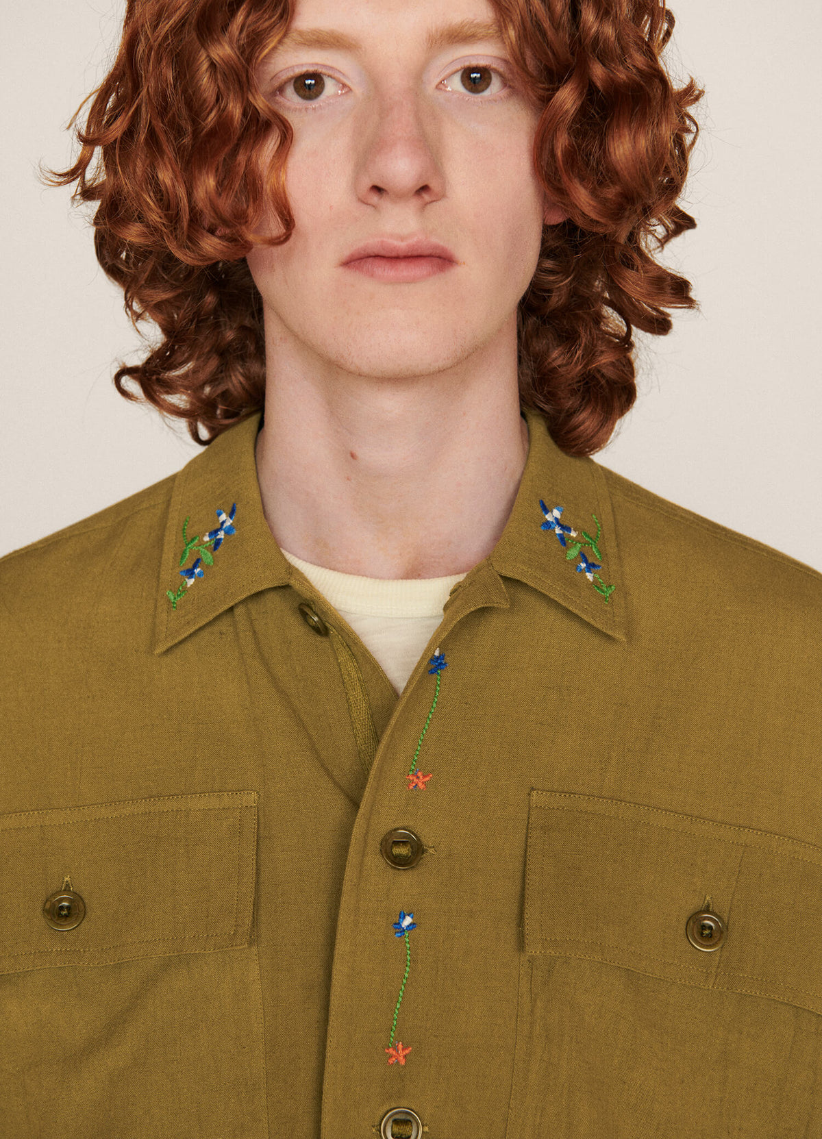 YMC Military Shirt 1 - Olive