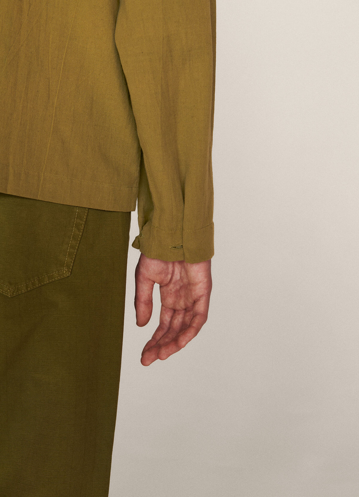 YMC Military Shirt 1 - Olive