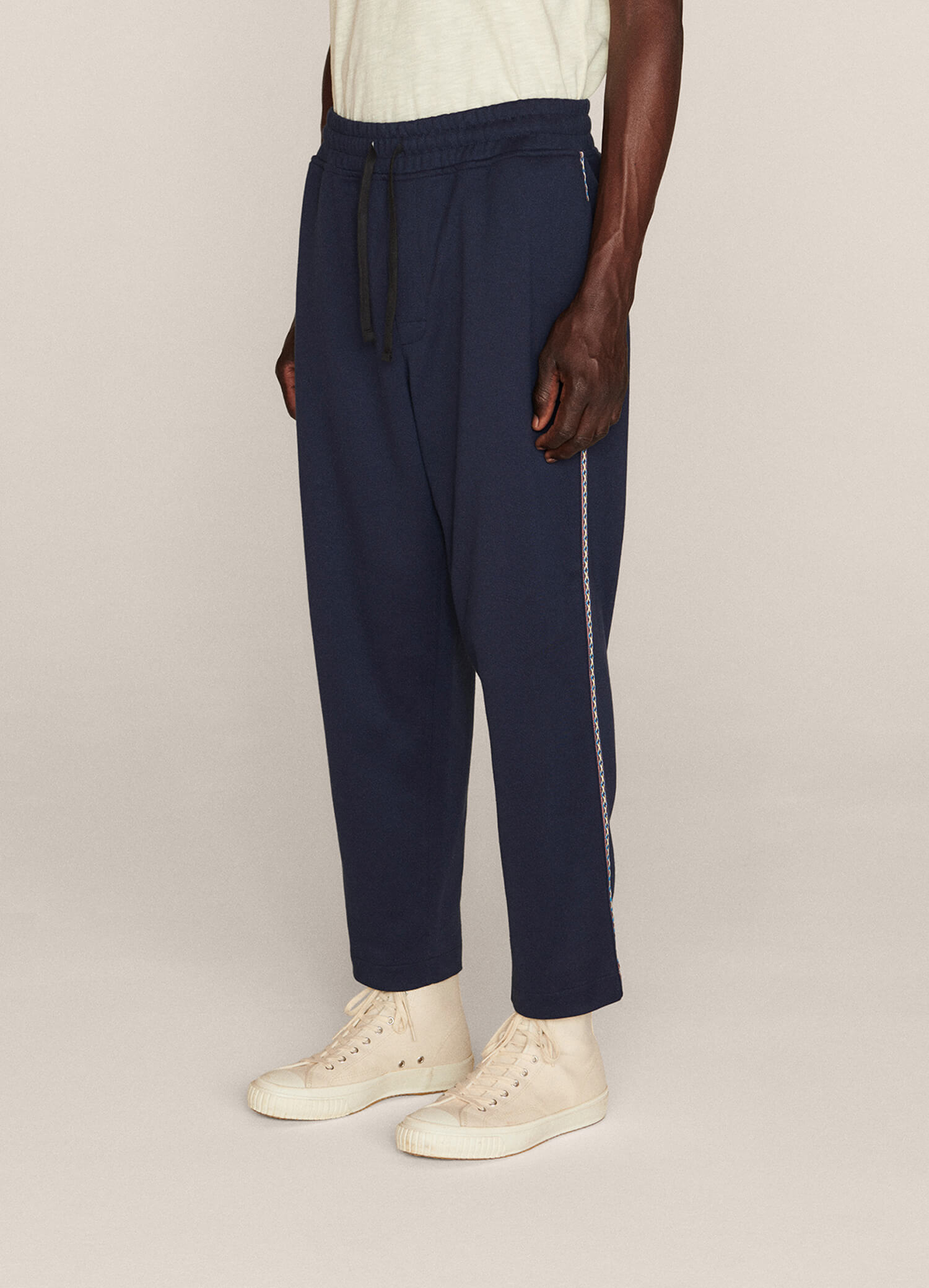 Buy the YMC Alva Skate Pant Navy Jingo Clothing